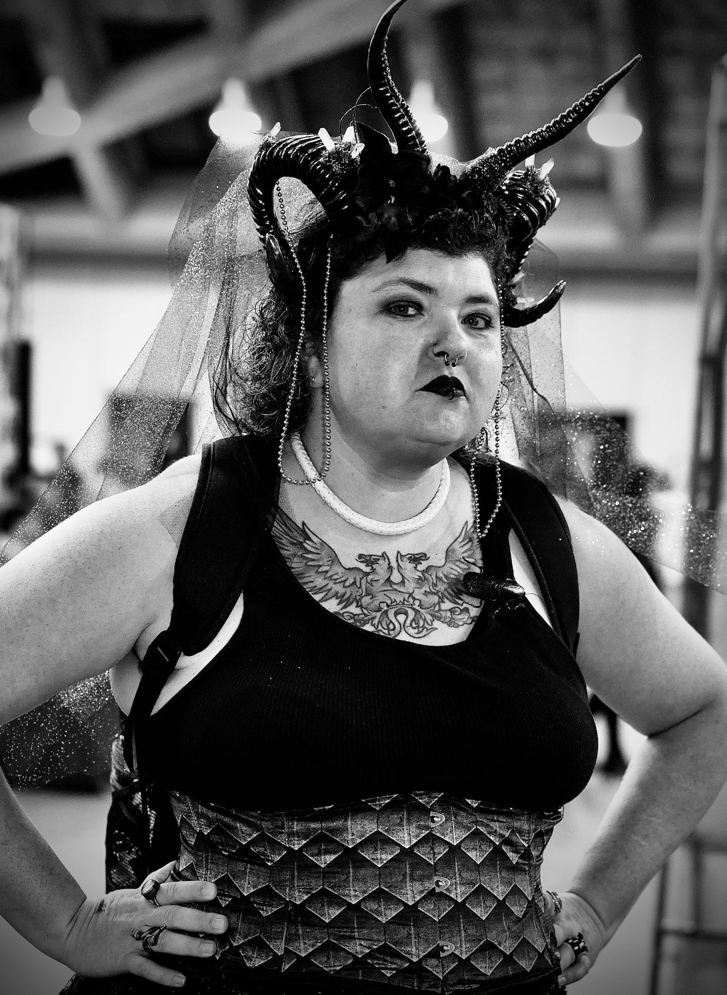 Woman with Horns